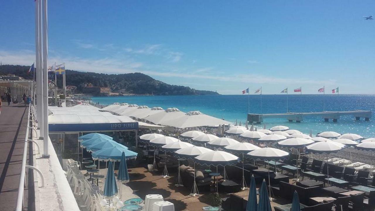 Beachfront Apartment Promenade Des Anglais Nice Luaran gambar