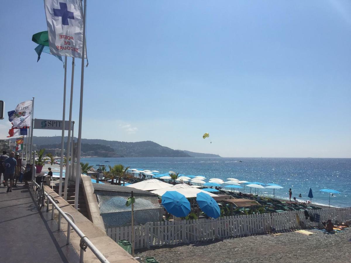Beachfront Apartment Promenade Des Anglais Nice Luaran gambar