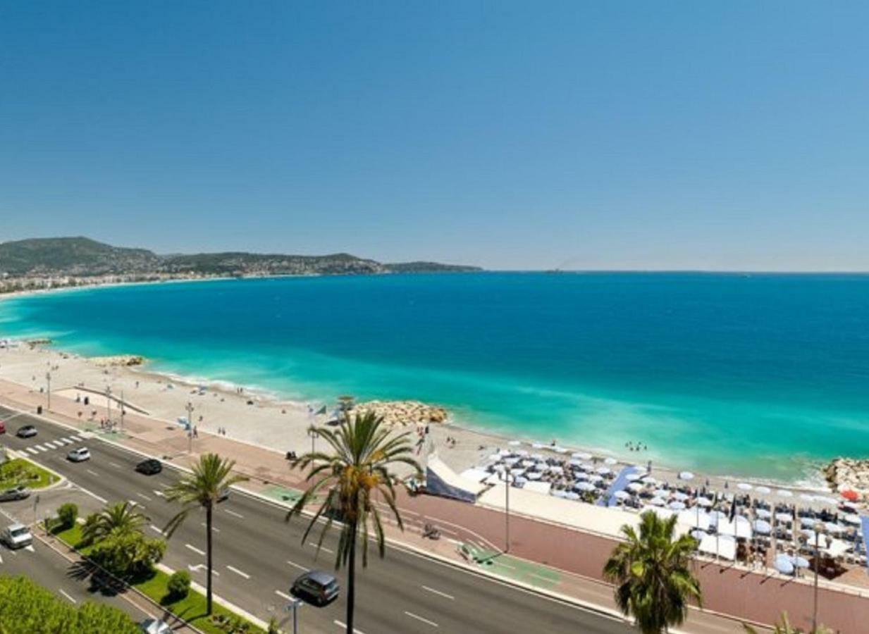 Beachfront Apartment Promenade Des Anglais Nice Luaran gambar